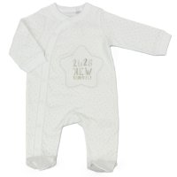 M15936: Baby " 2026 New Arrival" Cotton Sleepsuit (NB-3 Months)